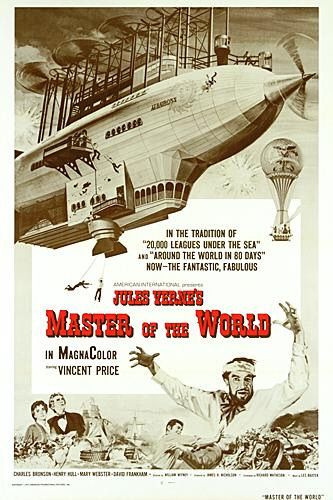 the movie poster: Master of the World (1961)