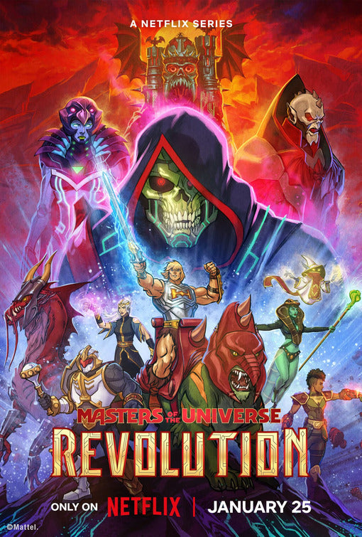1000 piece jigsaw puzzle for tv poster: Masters of the Universe: Revolution