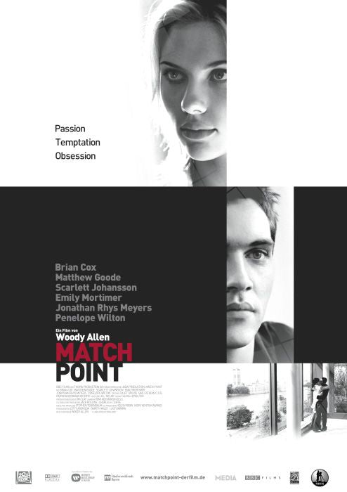 the movie poster: Match Point (2005) ver2