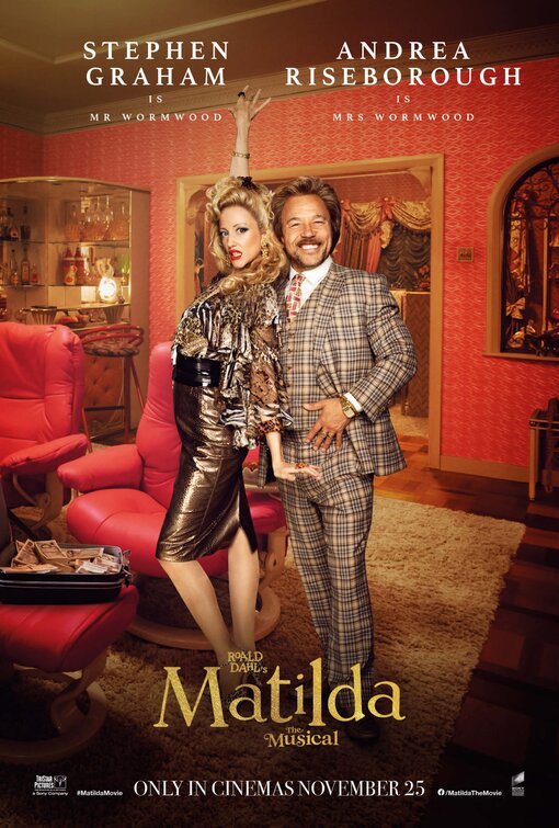 1000 piece jigsaw puzzle for the movie poster: Matilda (2022) ver6