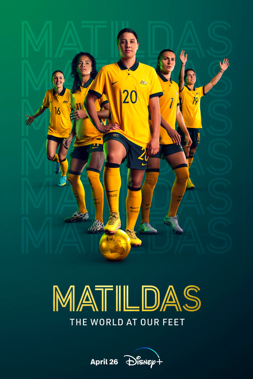 1000 piece jigsaw puzzle for tv poster: Matildas: The World at Our Feet