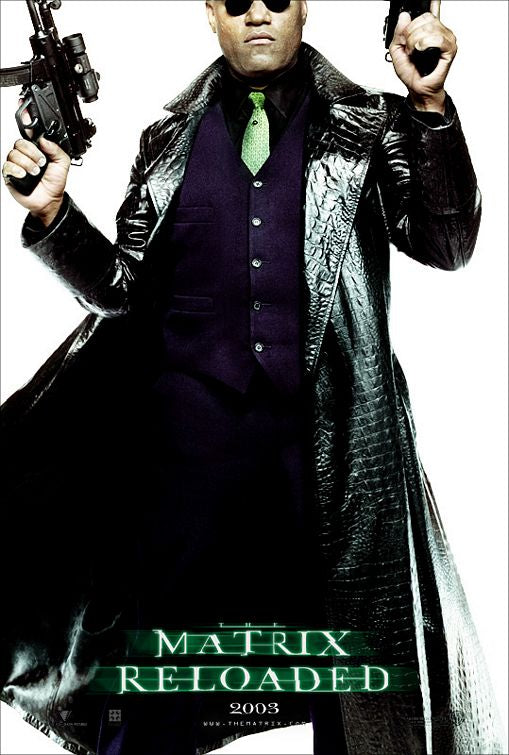 the movie poster: The Matrix Reloaded (2003) ver3