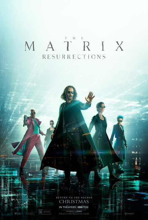 1000 piece jigsaw puzzle for the movie poster: The Matrix Resurrections (2021) ver2