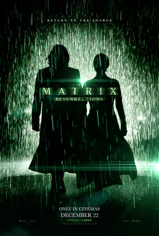 1000 piece jigsaw puzzle for the movie poster: The Matrix Resurrections (2021) ver5