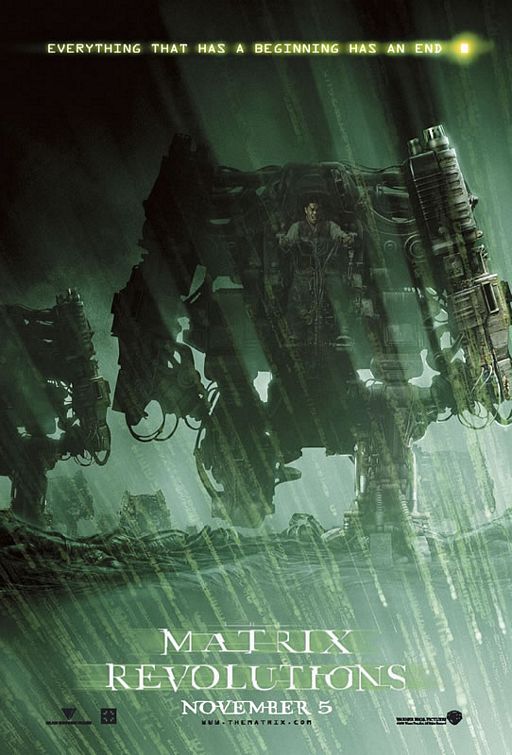 the movie poster: The Matrix Revolutions (2003) ver3