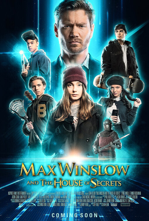 1000 piece jigsaw puzzle for the movie poster: Max Winslow and the House of Secrets (2020)