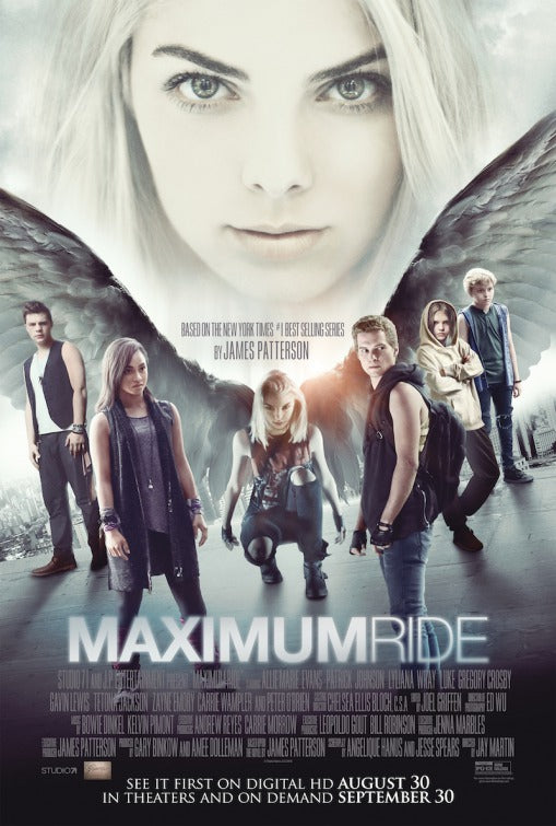 1000 piece jigsaw puzzle for the movie poster: Maximum Ride (2016)