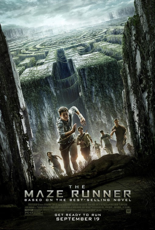 1000 piece jigsaw puzzle for the movie poster: The Maze Runner (2014) ver2
