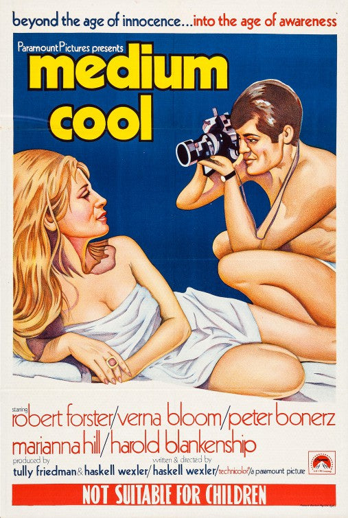 1000 piece jigsaw puzzle for the movie poster: Medium Cool (1969) ver2