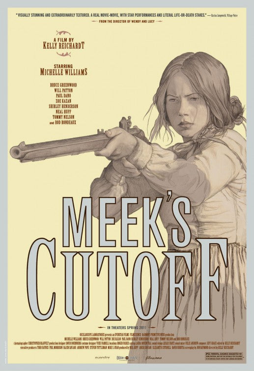 1000 piece jigsaw puzzle for the movie poster: Meek's Cutoff (2011)