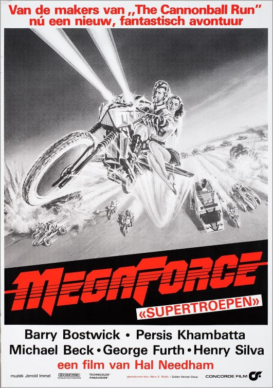 1000 piece jigsaw puzzle for the movie poster: Megaforce (1982) ver3