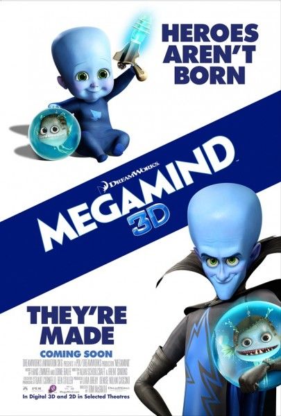1000 piece jigsaw puzzle for the movie poster: Megamind (2010) ver12