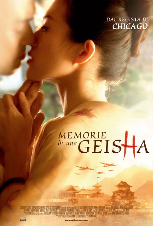 the movie poster: Memoirs of a Geisha (2005) ver2