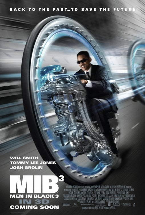 1000 piece jigsaw puzzle for the movie poster: Men in Black III (2012) ver7