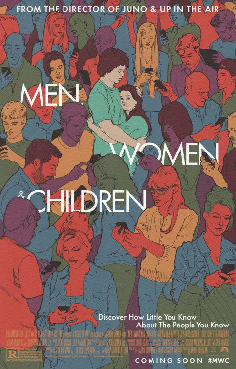 1000 piece jigsaw puzzle for the movie poster: Men, Women & Children (2014)