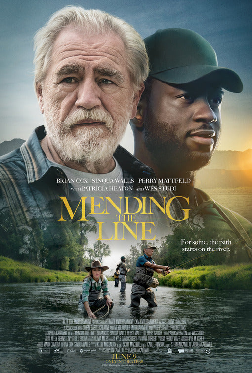 1000 piece jigsaw puzzle for the movie poster: Mending the Line (2023)