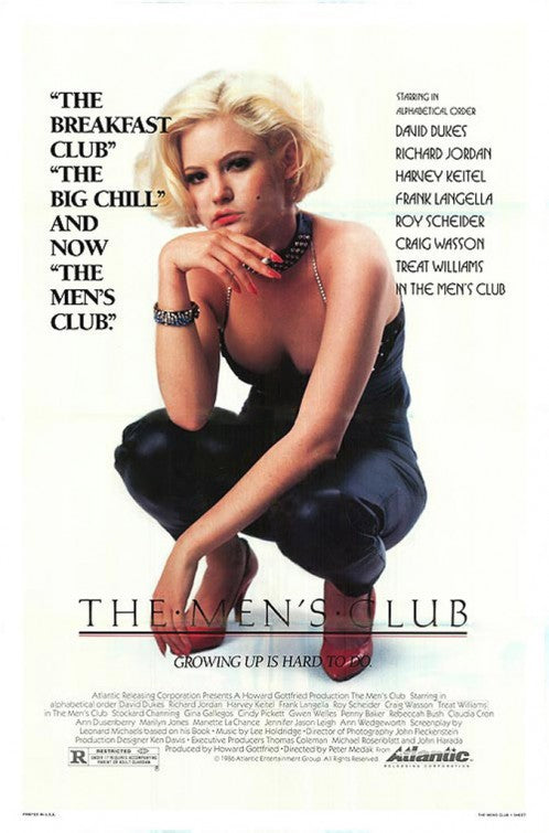 1000 piece jigsaw puzzle for the movie poster: The Men's Club (1986)
