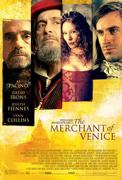 the movie poster: The Merchant of Venice (2004) ver2