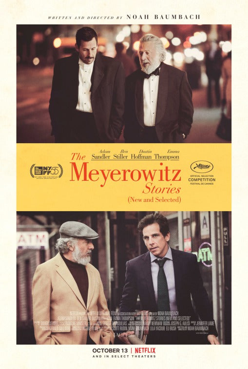 1000 piece jigsaw puzzle for the movie poster: The Meyerowitz Stories (New and Selected) (2017)