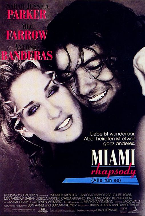 the movie poster: Miami Rhapsody (1995) ver2