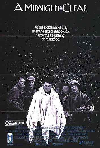 the movie poster: A Midnight Clear (1992)