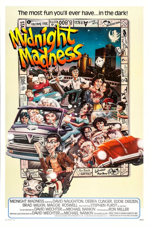 the movie poster: Midnight Madness (1980)