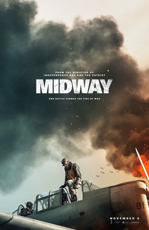1000 piece jigsaw puzzle for the movie poster: Midway (2019)