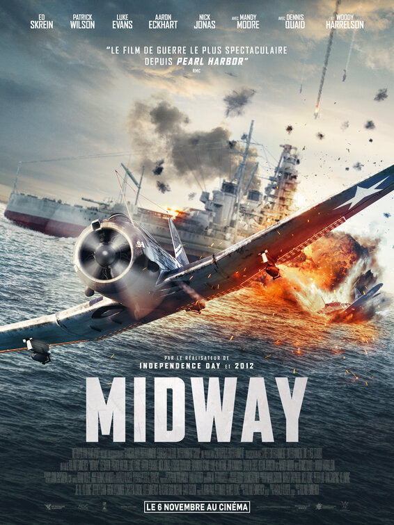 1000 piece jigsaw puzzle for the movie poster: Midway (2019) ver16