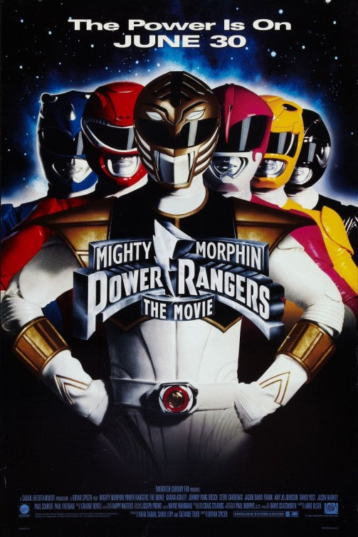 1000 piece jigsaw puzzle for the movie poster: Mighty Morphin Power Rangers: The Movie (1995) ver3