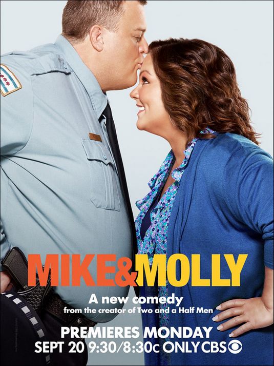 1000 piece jigsaw puzzle for tv poster: Mike & Molly