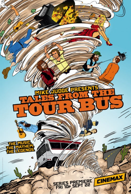 1000 piece jigsaw puzzle for tv poster: Mike Judge Presents: Tales from the Tour Bus