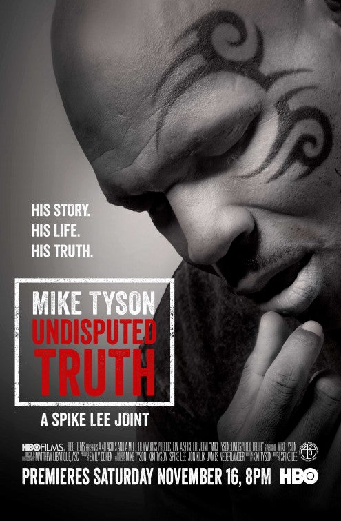 1000 piece jigsaw puzzle for tv poster: Mike Tyson: Undisputed Truth