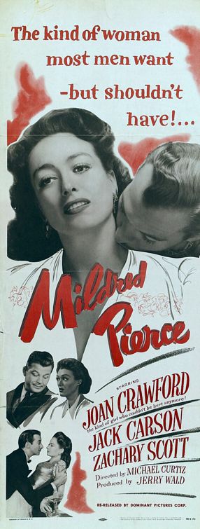the movie poster: Mildred Pierce (1945) ver3