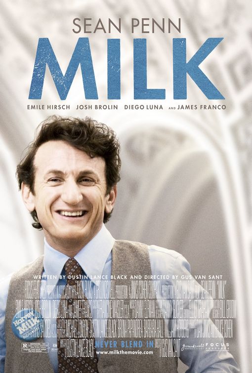 the movie poster: Milk (2008)