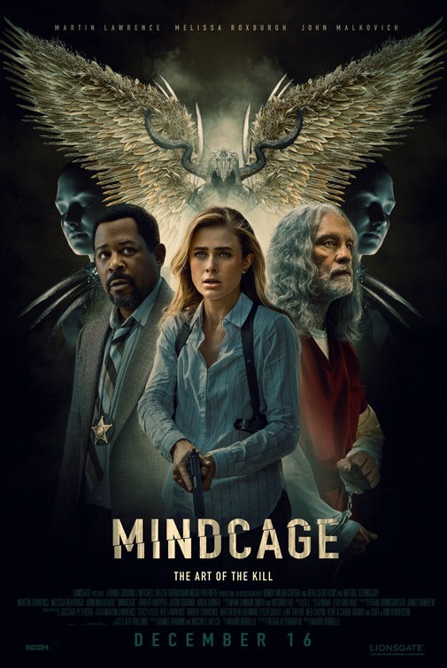 1000 piece jigsaw puzzle for the movie poster: Mindcage (2022)