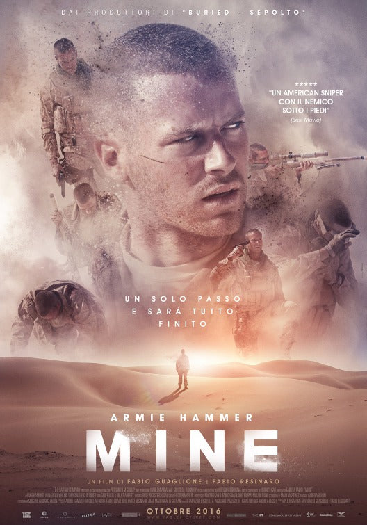 1000 piece jigsaw puzzle for the movie poster: Mine (2016)