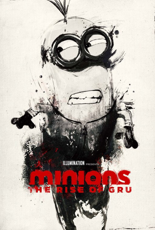 1000 piece jigsaw puzzle for the movie poster: Minions: The Rise of Gru (2022) ver36