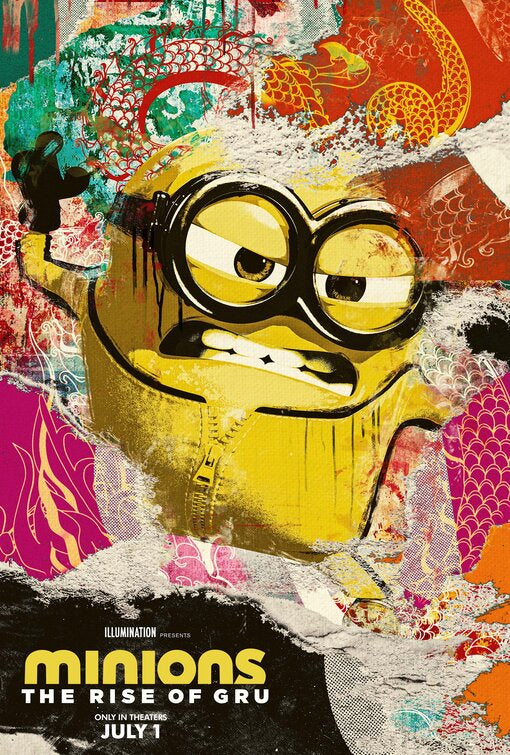 1000 piece jigsaw puzzle for the movie poster: Minions: The Rise of Gru (2022) ver38