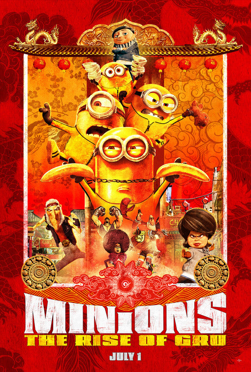 1000 piece jigsaw puzzle for the movie poster: Minions: The Rise of Gru (2022) ver43