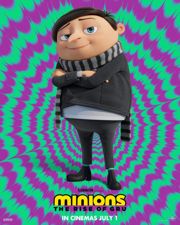 1000 piece jigsaw puzzle for the movie poster: Minions: The Rise of Gru (2022) ver7