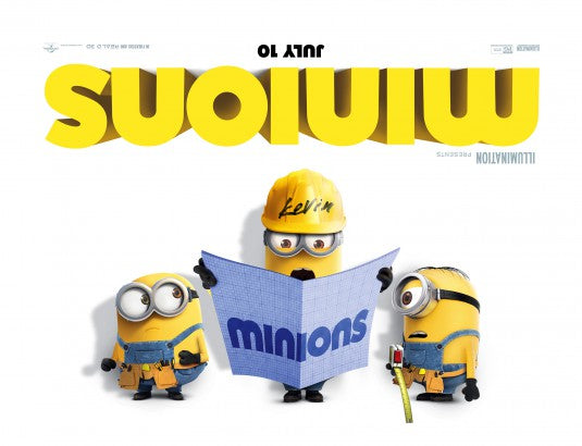 1000 piece jigsaw puzzle for the movie poster: Minions (2015) ver16