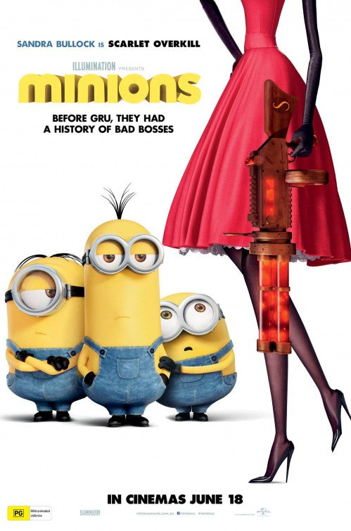 1000 piece jigsaw puzzle for the movie poster: Minions (2015) ver3