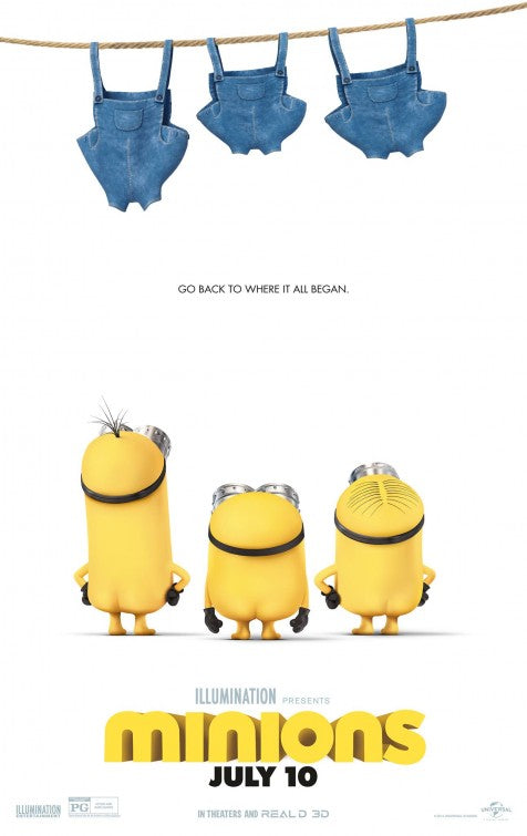 1000 piece jigsaw puzzle for the movie poster: Minions (2015) ver4