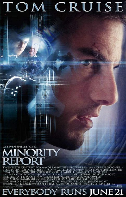 the movie poster: Minority Report (2002) ver4