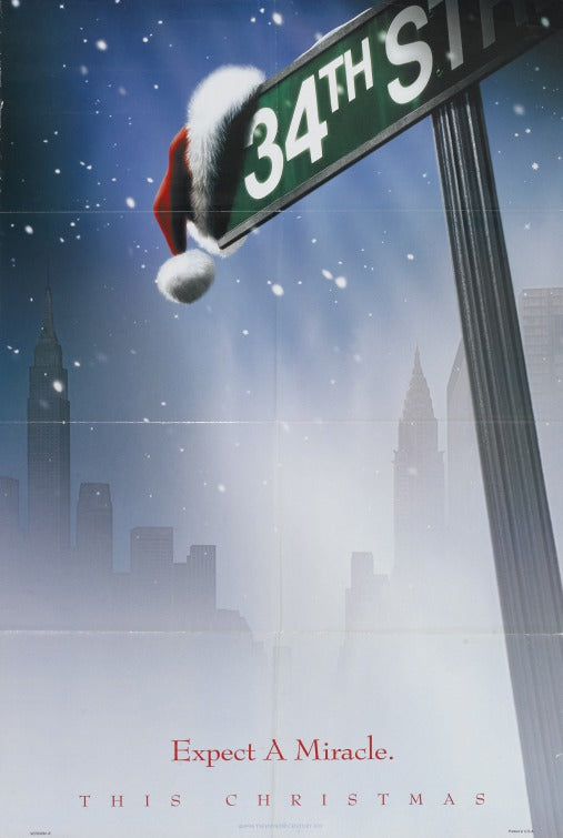 1000 piece jigsaw puzzle for the movie poster: Miracle On 34th Street (1994) ver2