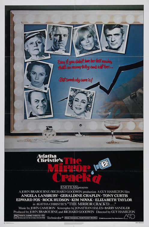 the movie poster: The Mirror Crack'd (1980)