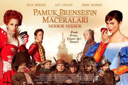 1000 piece jigsaw puzzle for the movie poster: Mirror, Mirror (2012) ver12