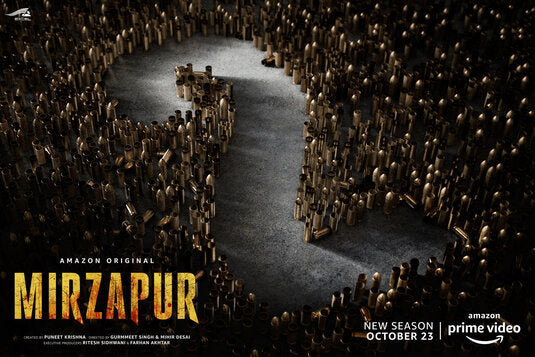 1000 piece jigsaw puzzle for tv poster: Mirzapur, ver2