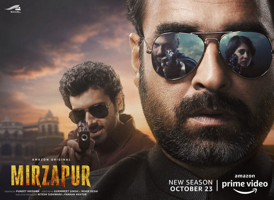 1000 piece jigsaw puzzle for tv poster: Mirzapur, ver3