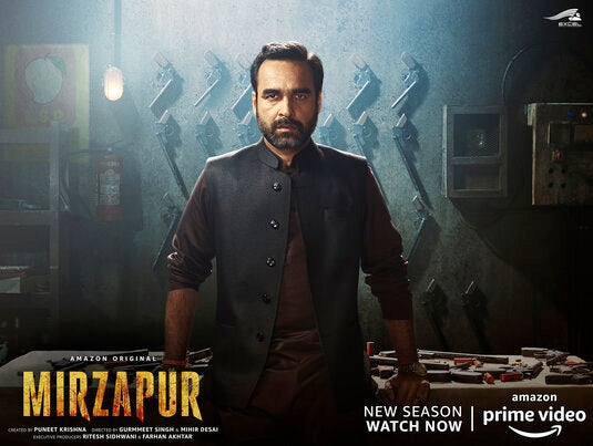 1000 piece jigsaw puzzle for tv poster: Mirzapur, ver6